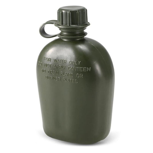 1L Outdoor Canteen Bottle, Camping Hiking Backpacking Water Bottle Kettle with Cover(green) Kemu |Fashion Home Kitchen Beauty