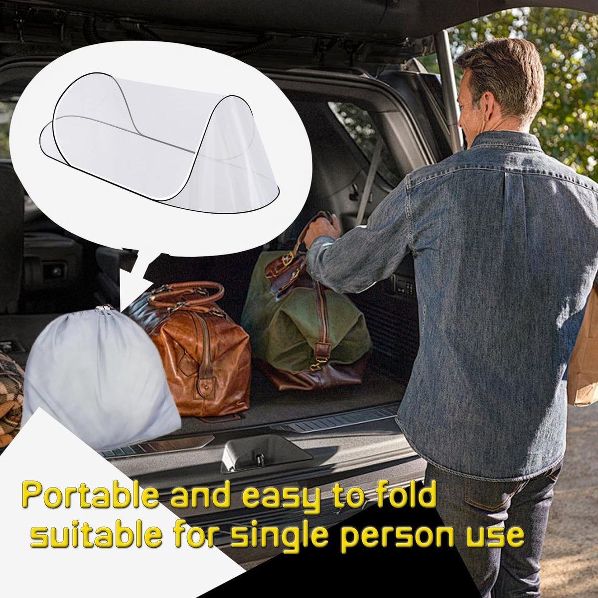 ultralight foldable mosquito net - pop-up mosquito net - travel tent - portable camping tent - family mosquito net - folding bed mosquito net - 200 x 80 x 56 cm Kemu |Fashion Home Kitchen Beauty