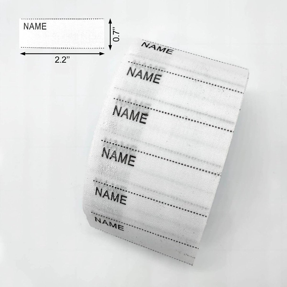 200 pcs iron-on name labels with pen - washable labels - woven labels for clothing, school uniforms, bags, towels, hats, gloves, scarves Kemu |Fashion Home Kitchen Beauty