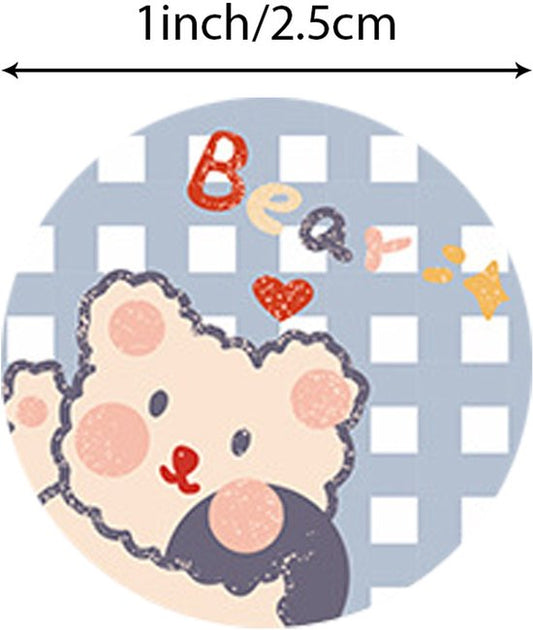 Stickers - 500 sheets - Sealing stickers - Packaging decoration - DIY diaries/notebooks - Diary labels Kemu |Fashion Home Kitchen Beauty