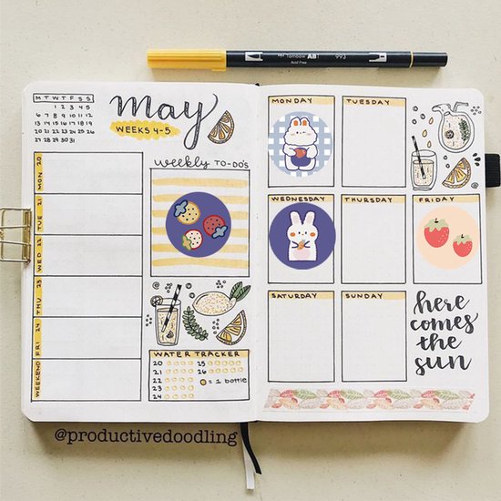 Stickers - 500 sheets - Sealing stickers - Packaging decoration - DIY diaries/notebooks - Diary labels Kemu |Fashion Home Kitchen Beauty