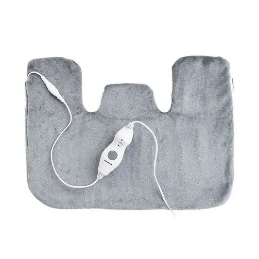 Electric Neck and Shoulder Heating Pad with 3 Temperature Levels 40-60°C, Soft Polyester Cover Removable and Washable, 2-Hour Auto Shut-Off for Pain Relief Kemu |Fashion Home Kitchen Beauty