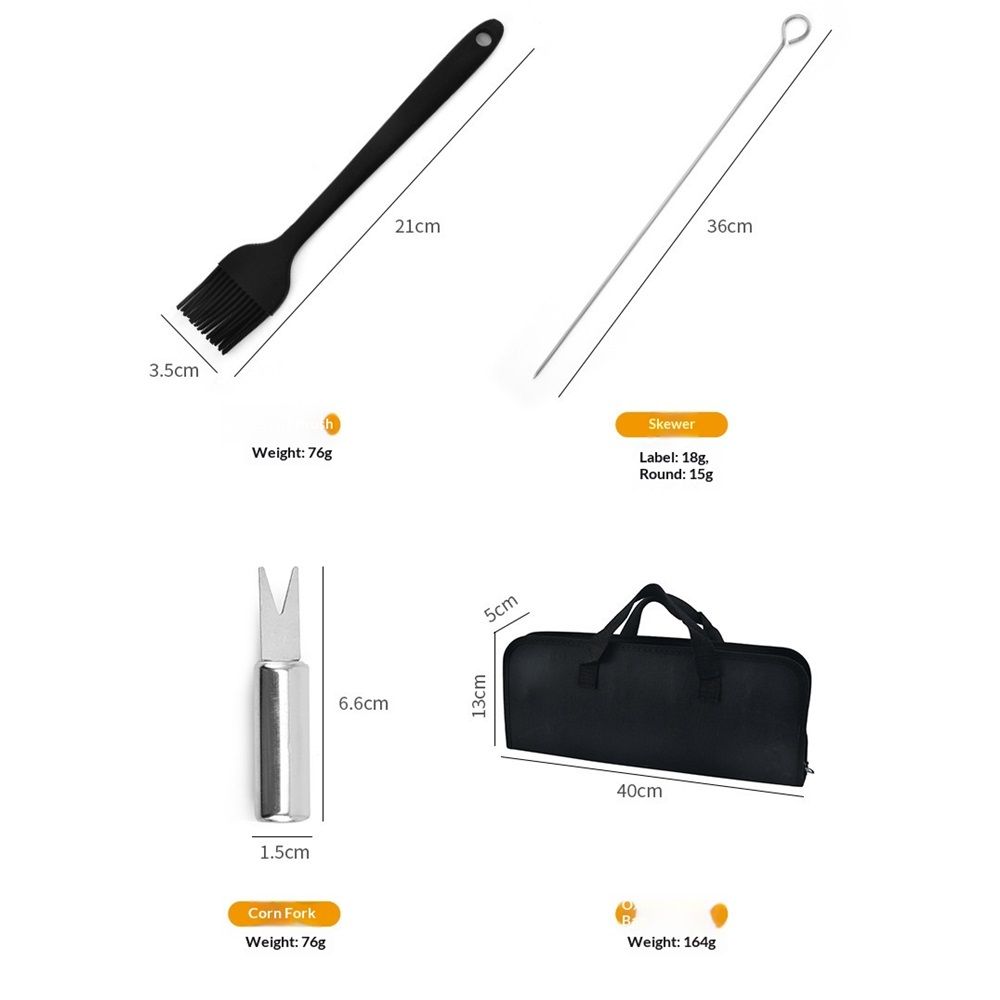 18 pack Grilling Accessories, Dad Gifts for Christmas Grilling Gifts, Heavy Duty Stainless Steel Grill Set BBQ Grill Accessories for Outdoor Grill, Best Gifts for Men Dad Kemu |Fashion Home Kitchen Beauty