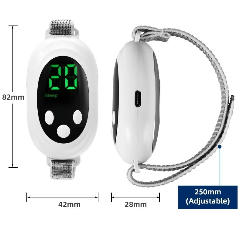 Handheld Sleep Aid Device, Anxiety Device, Relief Anxiety Help Sleep, Promotes Rest, USB Rechargeable white Kemu |Fashion Home Kitchen Beauty