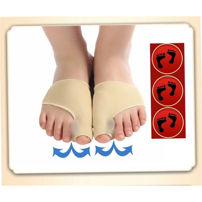 Bunion Relief Sleeves Bunion Pads Brace Cushions Toe Straightener Hallux Valgus Relief Kit Pack (small) Kemu |Fashion Home Kitchen Beauty