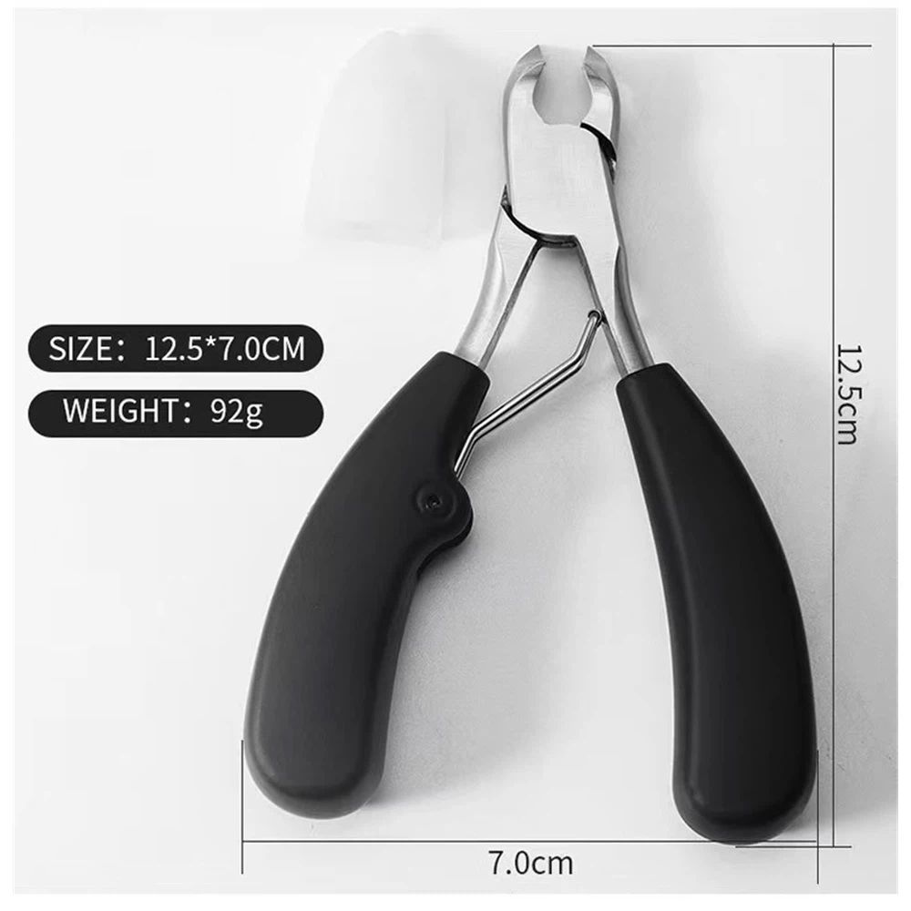 Toenail Clippers Ingrown or Thick Toe Nail Clippers for Men, Toenail Cutters Nipper Precision Diabetic Pedicure Tool Curved Edge, (Bull horn pliers) Kemu |Fashion Home Kitchen Beauty