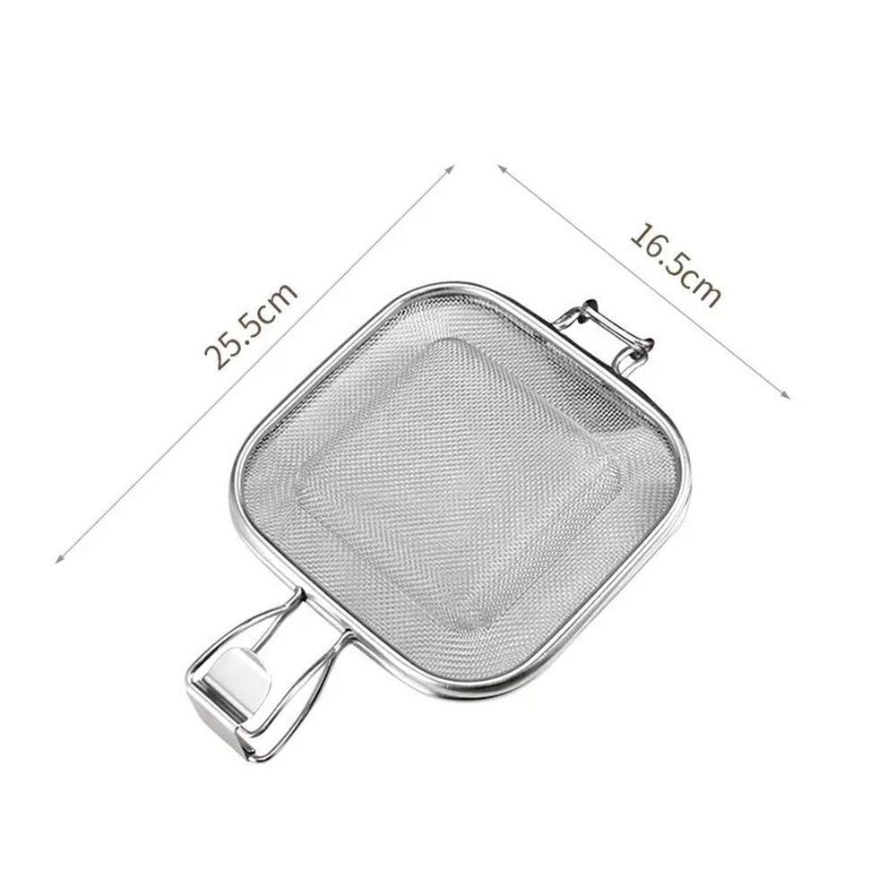 Stainless Steel Sandwich Roasting Net Clip for Oven and Grill Bread Baking Tool for Toast Sandwiches and Barbecue Cooking Kemu |Fashion Home Kitchen Beauty