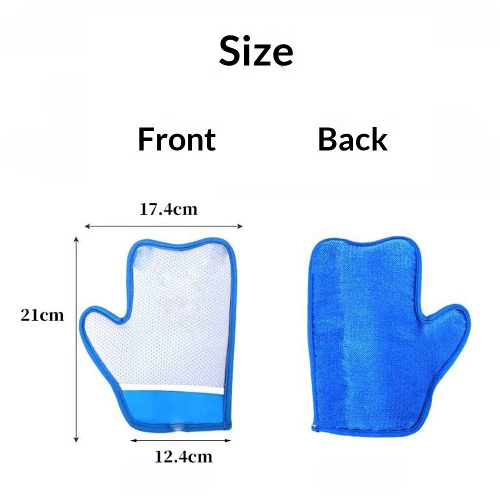 Pet Hair Removal Glove - Electrostatic Magic Pet Hair Remover, Portable & Reusable Dog & Cat Fur Remover Tool for Clothes, Couch, Furniture, Carpet, and Car Seats,2 PCS Kemu |Fashion Home Kitchen Beauty