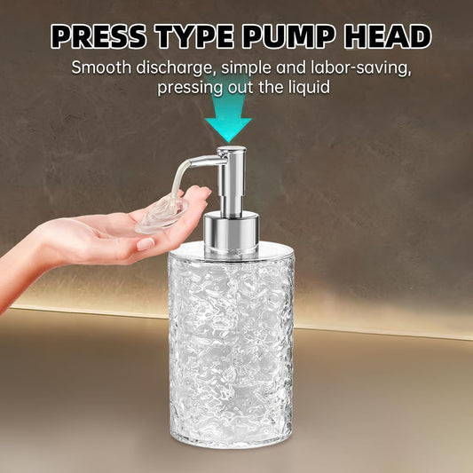 Multifunctional Liquid Soap Foaming Pump Dispenser Bottle Refillable Hand Soap Container for Home Travel and Gym Use 400ML rotundity Kemu |Fashion Home Kitchen Beauty