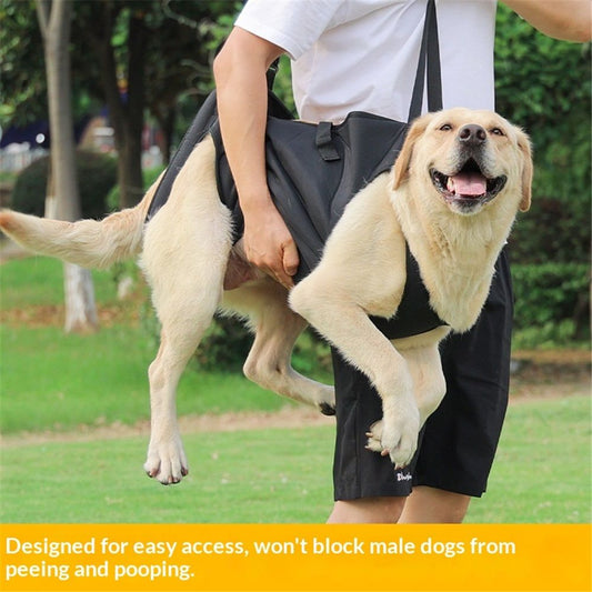 Full Body Lift Harness for Dogs,Canine Support Rehabilitation Dog Carrier Slings with Handles,Adjustable Lifting Straps Full Body Dog Lifting Harness (L) Kemu |Fashion Home Kitchen Beauty