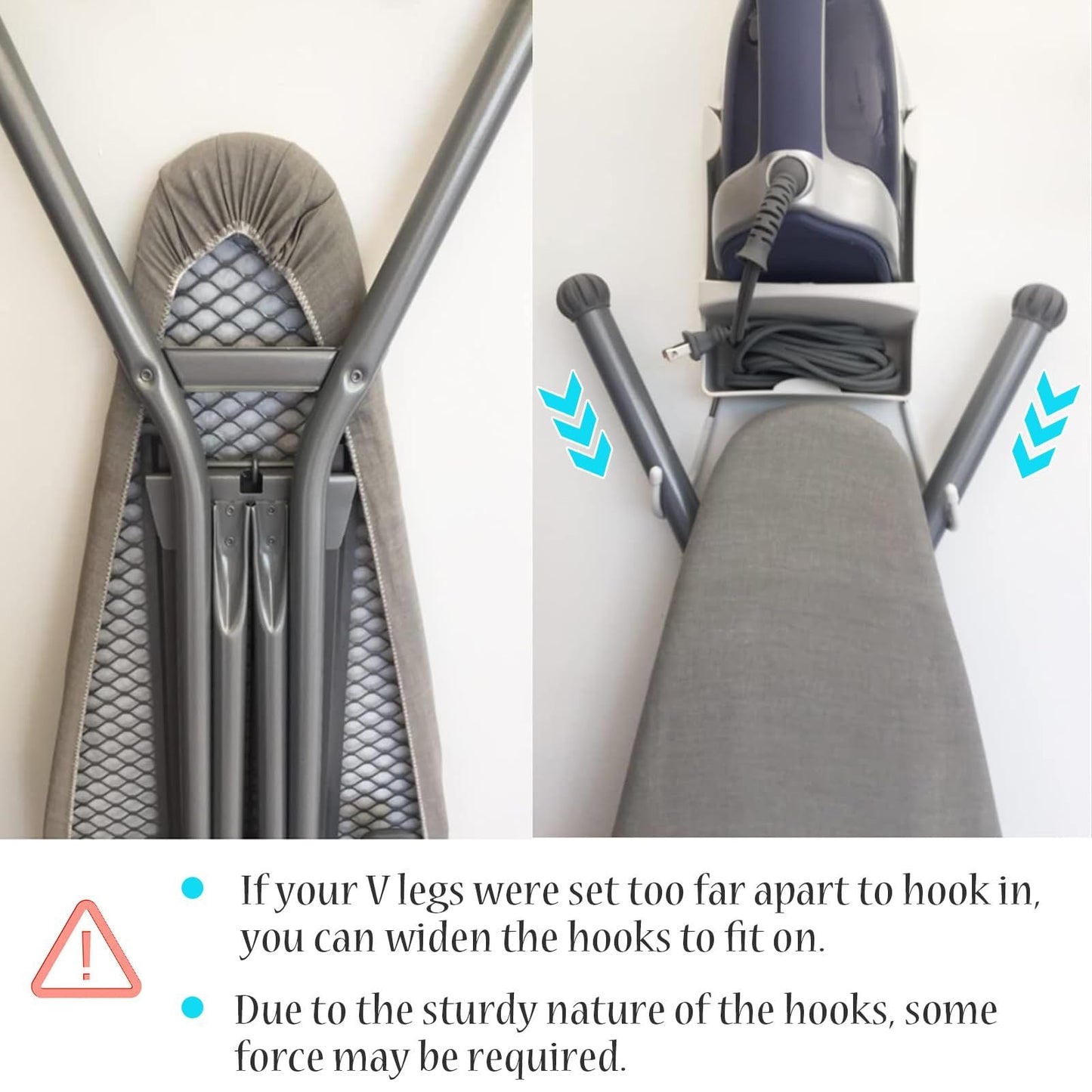 Wall Mounted Ironing Board Rack Electric Iron Holder Household Bathroom Shelf, Board Rack Electric Iron Holder Household Bathroom Shelf Kemu |Fashion Home Kitchen Beauty