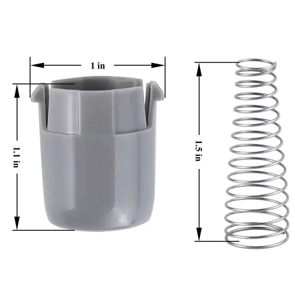 2 pack Washer Magnetic Door Plunger Replacement Part - washer parts, Washer Magnetic Door Plunger and Spring, Washing Machine Parts Fits Kemu |Fashion Home Kitchen Beauty