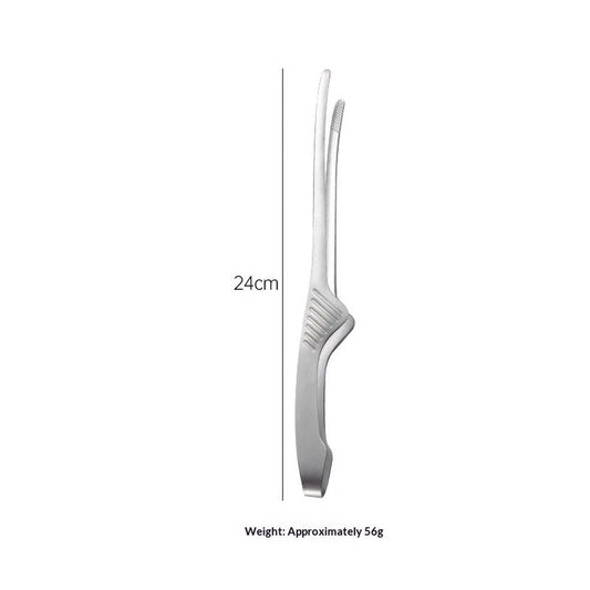 2 pack Stainless Steel Self-Standing Tongs, Kitchen Tweezers for Grilling, Serving, and Plating, Heat-Resistant Ergonomic Design with Non-Slip Handle, Durable, Rust-Resistant Kemu |Fashion Home Kitchen Beauty