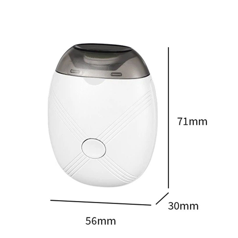 Automatic Electric Nail Clipper, Automatic Fingernail Grinder, Automatic Nail Trimmer with Light and Nail Scraps Storage, Electric Toenail Clippers for Seniors Adults(striped style) Kemu |Fashion Home Kitchen Beauty