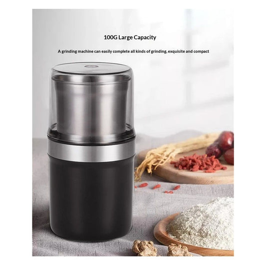 Electric Coffee Grinder and Spice Grinder with 1 Stainless Steel Blades Removable Bowls Juicer wall breaking machine(Black single cup) Kemu |Fashion Home Kitchen Beauty