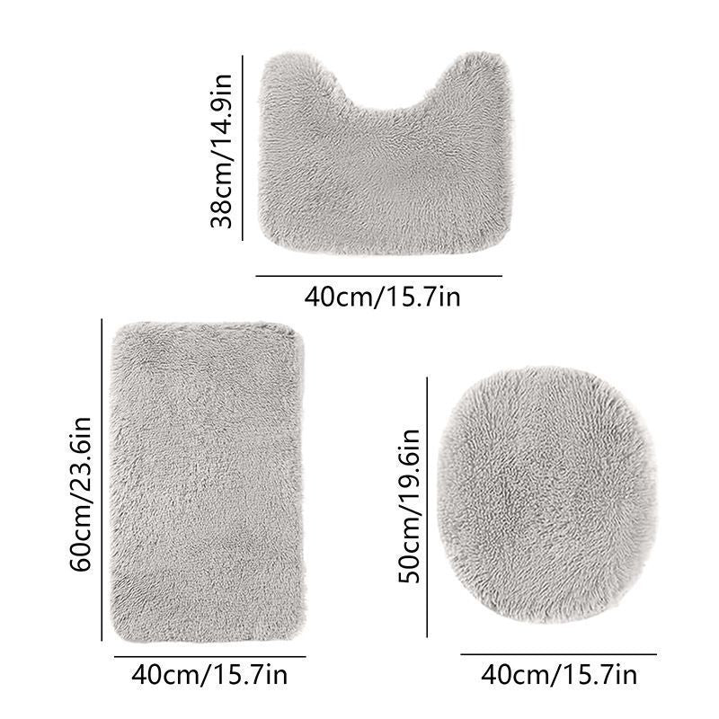 Bathroom Rugs Sets Grey