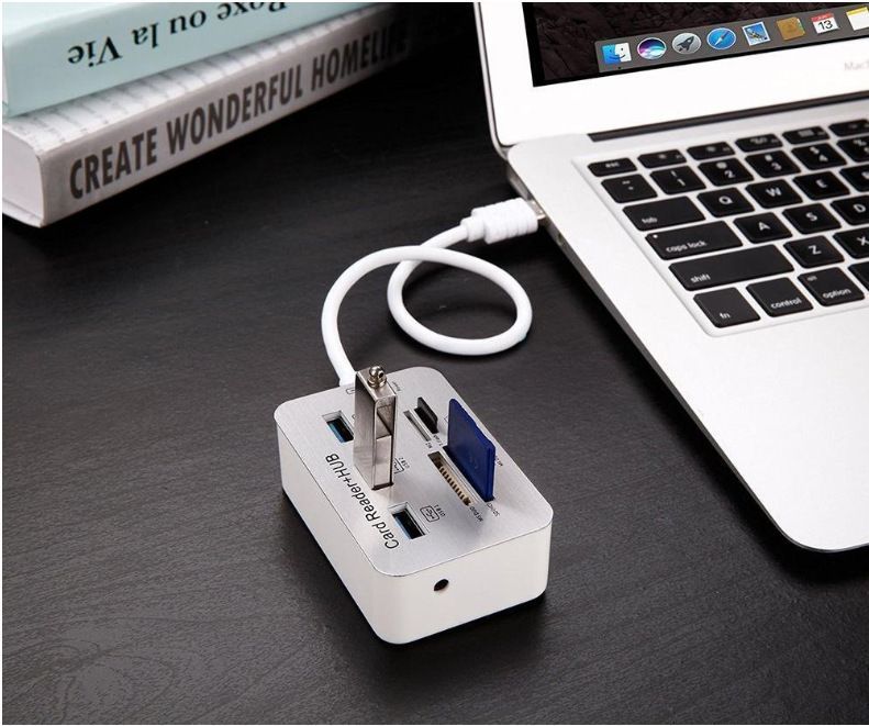 USB 3.0 Hub Multifunctional Card Reader Kemu |Fashion Home Kitchen Beauty