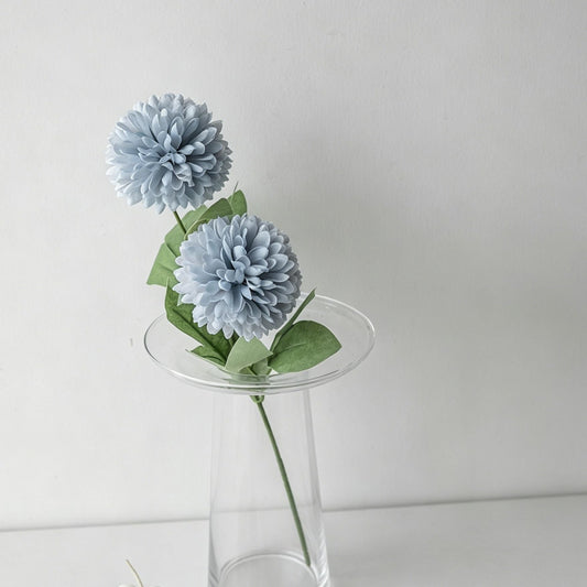 Artificial Hydrangea, Blue Calming Decor, 3 Pack Kemu |Fashion Home Kitchen Beauty