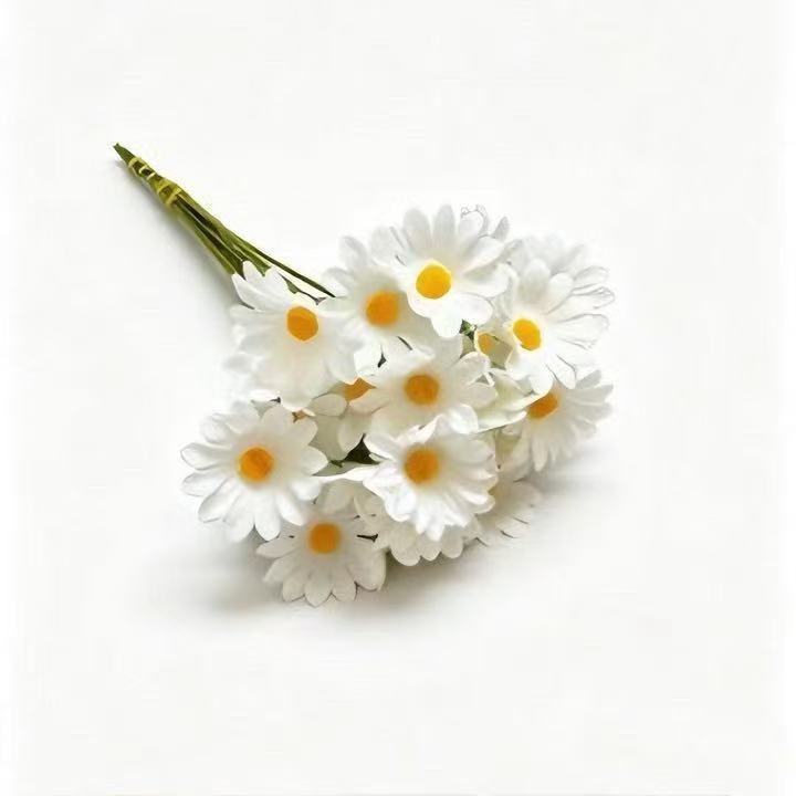 Sunshine Australian Patio Artificial Chamomile, Soft Floral Ornament For Wedding & Hotel 50 pcs Kemu |Fashion Home Kitchen Beauty