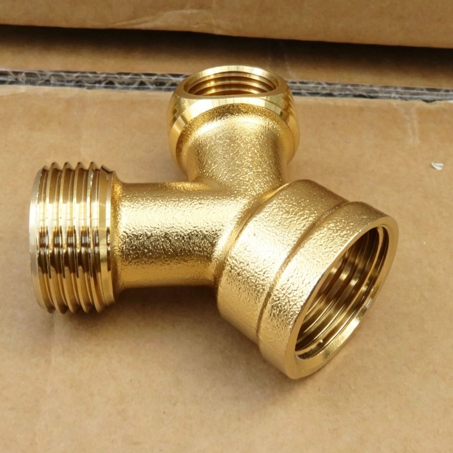 3/4" Brass Tee Joint Adapter For Sprayer & Dishwasher 4pcs Kemu |Fashion Home Kitchen Beauty
