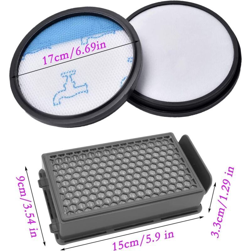 Replacement Filter Kit A RO4853EA RO4855EA, Compatible with Rowenta Compact Power XXL Vacuum Cleaner. Replaces Part ZR78000 RO4811EA RO4825E Kemu |Fashion Home Kitchen Beauty