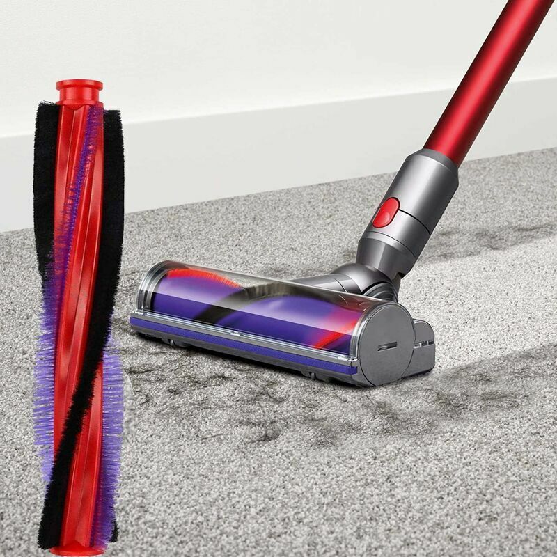 Roller Brush Compatible with Dyson V6 DC62 SV03 SV07 Vacuum Cleaner Replacement Brush for Dyson, 18.5cm Kemu |Fashion Home Kitchen Beauty