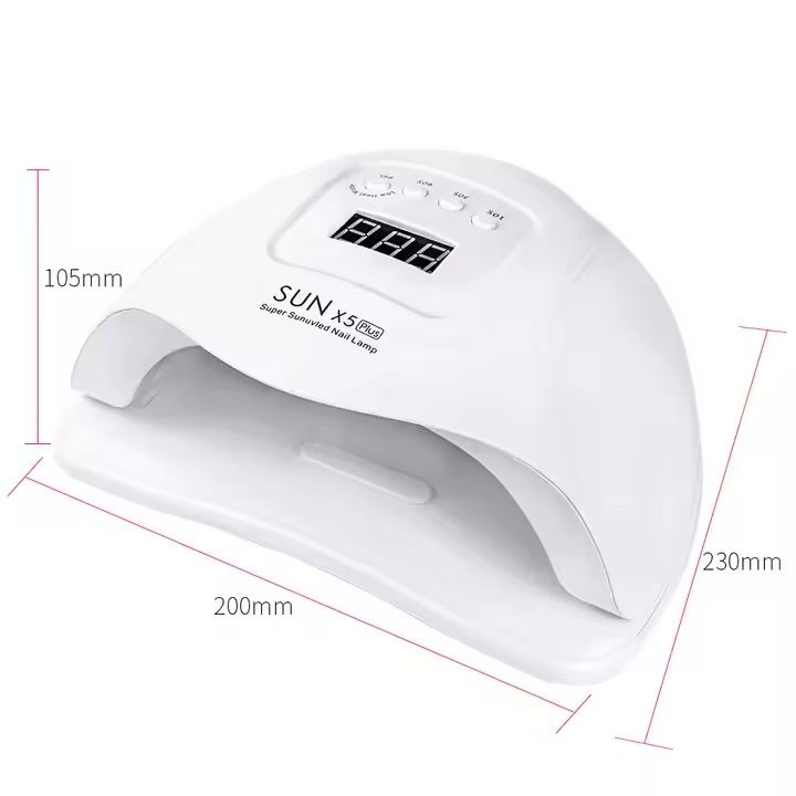 UV LED Nail Lamp 54W with 10s 30s 60s 99s Timer, White Kemu |Fashion Home Kitchen Beauty