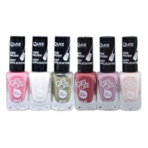 Nail kit with polish, rhinestones, and stickers, MultiColor decoration kit Kemu |Fashion Home Kitchen Beauty