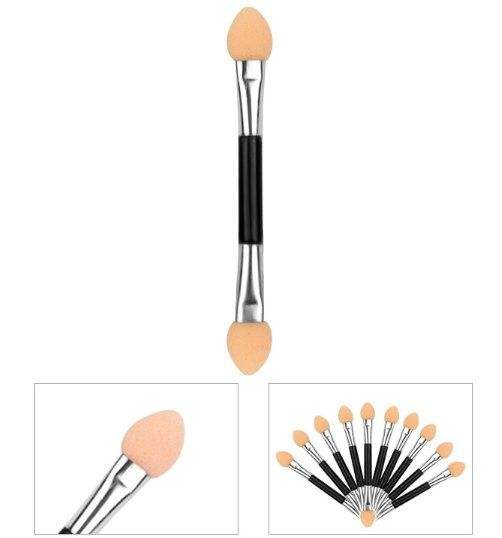 10pcs MultiColor Makeup Sponge Applicator