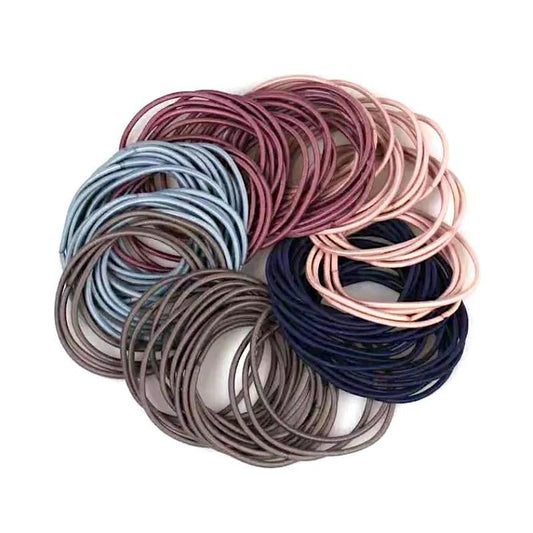 100pcs Hair Ties, MultiColor Hair Bands Kemu |Fashion Home Kitchen Beauty