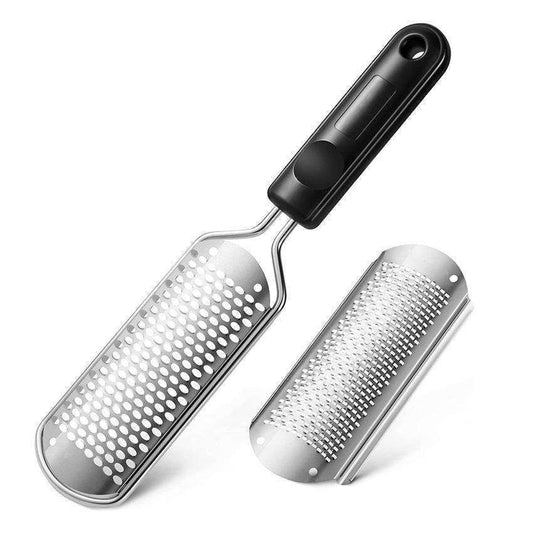 Black Stainless Steel Foot File, Smooth Feet With Style
