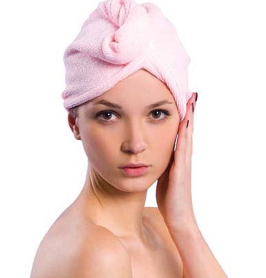 Microfiber Hair Turban Towel, Purple Kemu |Fashion Home Kitchen Beauty
