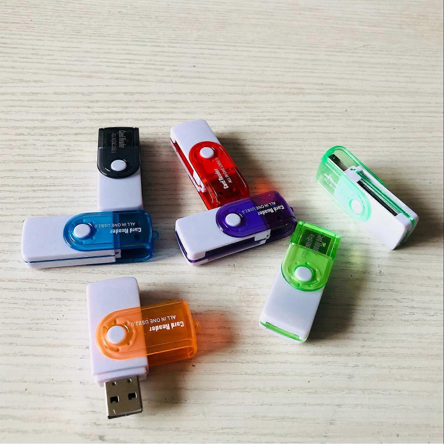 4-in-1 TF/MS Card Reader, USB Adapter for Phone and Computer Simultaneous Reading Kemu |Fashion Home Kitchen Beauty