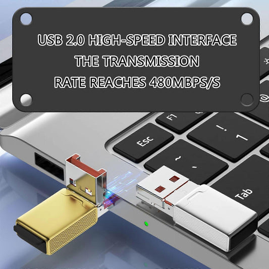 2-in-1 8pin USB Memory Card Reader for Phone/Pad, Silver Optional Kemu |Fashion Home Kitchen Beauty