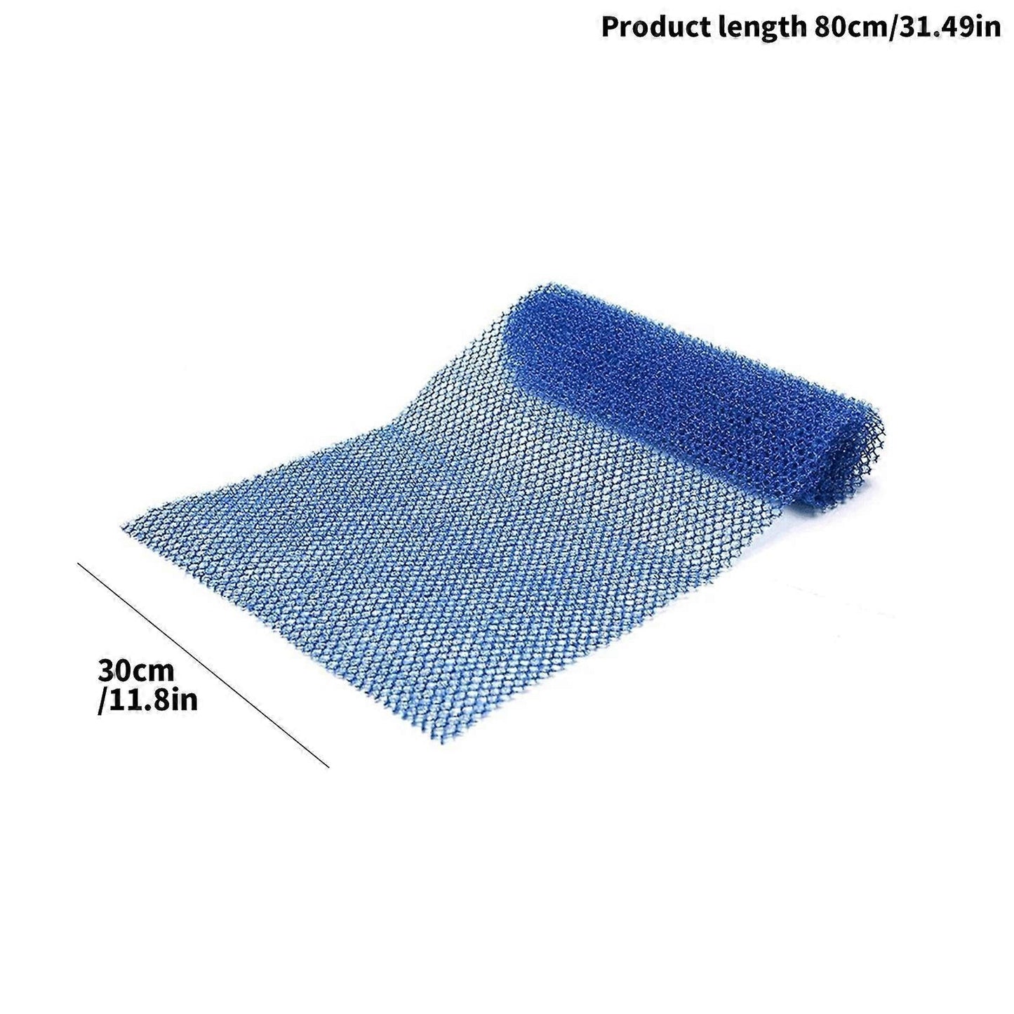 African Net Sponge, Exfoliating Bath Scrubber Long Net Body Scrubber Kemu |Fashion Home Kitchen Beauty