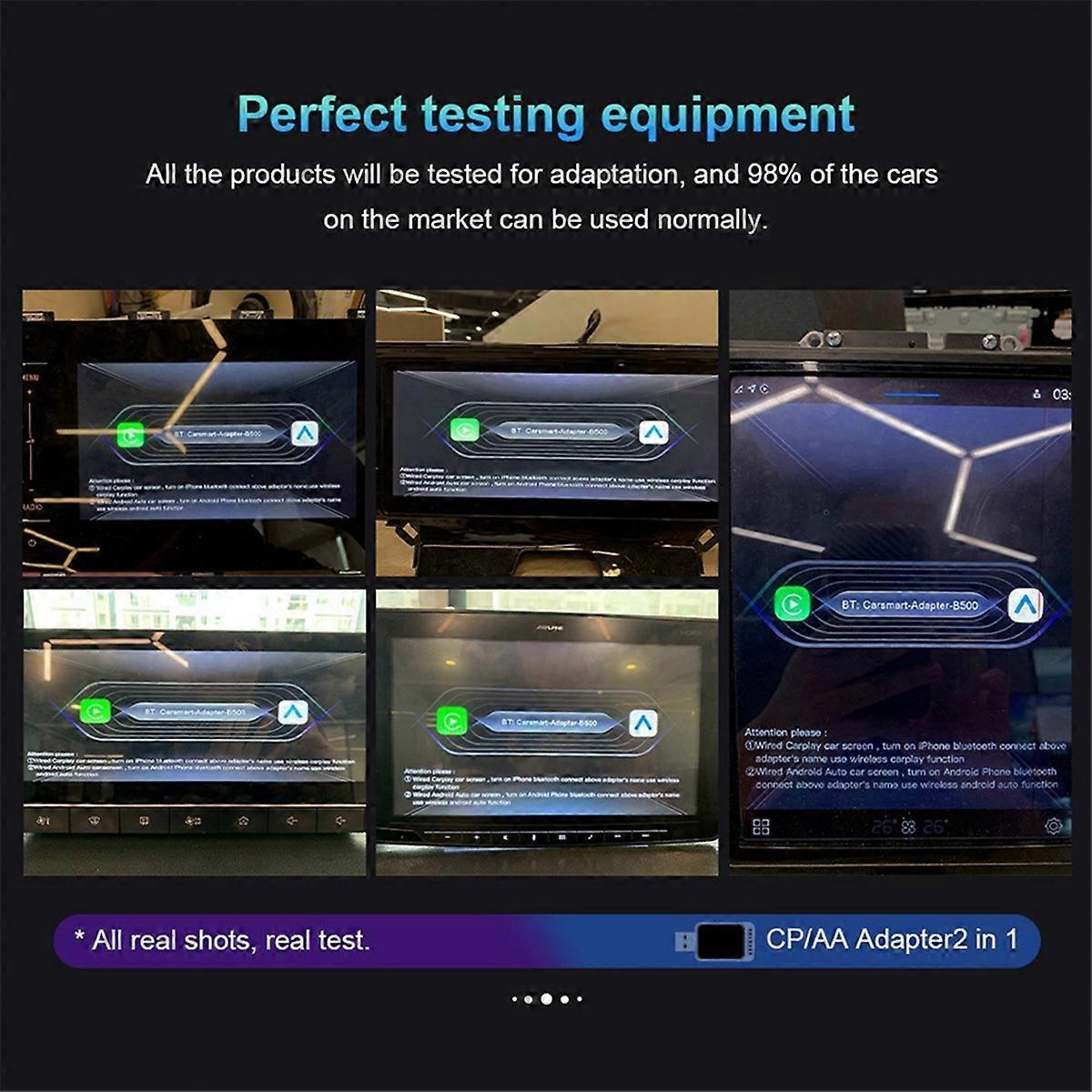 CarPlay Adapter for Android Auto, Wired to Wireless Dongle Kemu |Fashion Home Kitchen Beauty