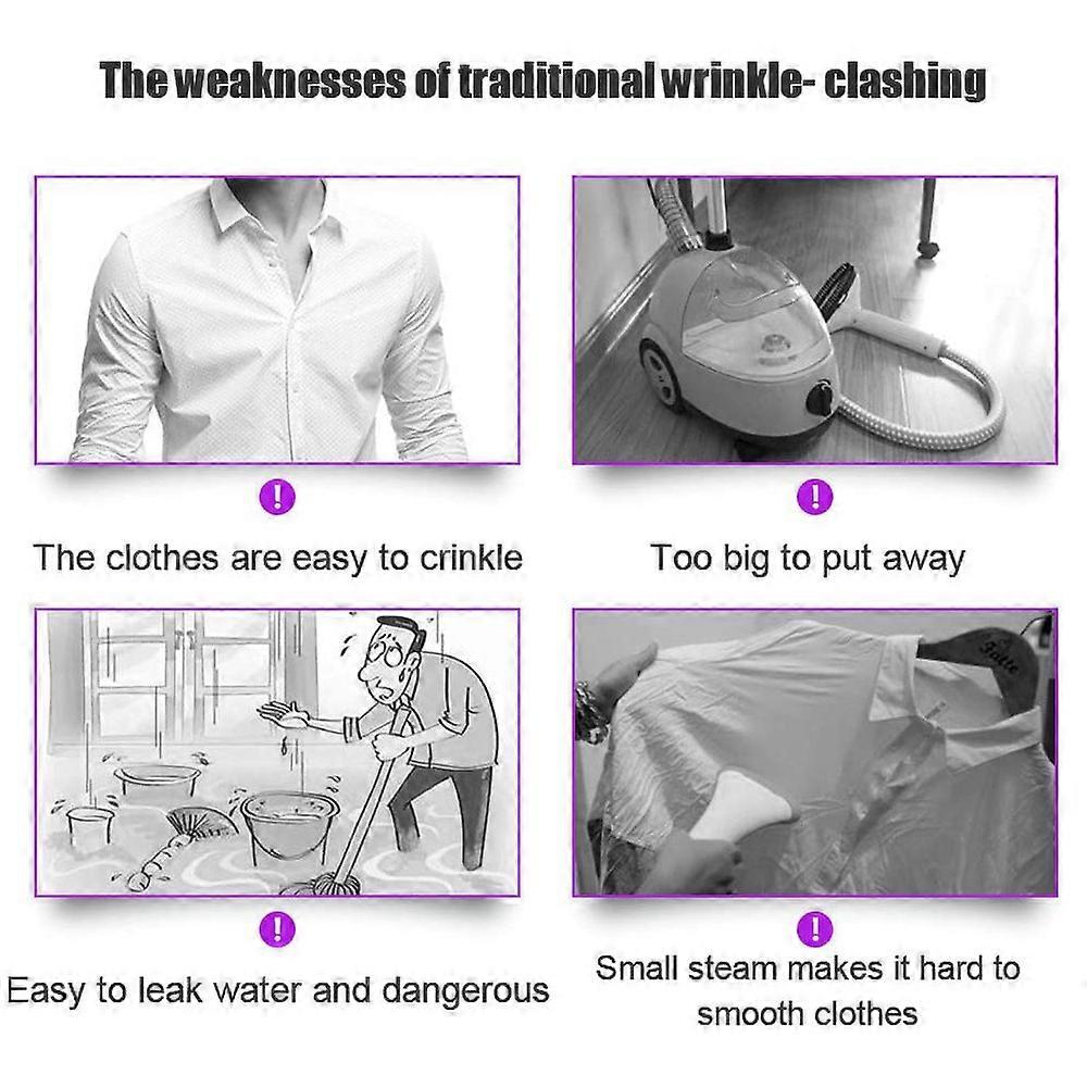 Portable Garment Steamer Handheld Clothes Steamer 30s Fast Heat Up for Travel Kemu |Fashion Home Kitchen Beauty