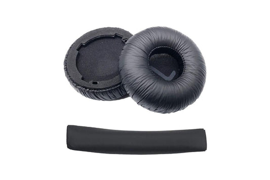 Ear Pads Cushion Cover Replacement Headband Replaceable Foam Headphone Cover for JBL Tune600BT T660NC T670NC Wireless Headphone Ear Pads Headphone Ear Pad Repair Parts -Black Kemu |Fashion Home Kitchen Beauty