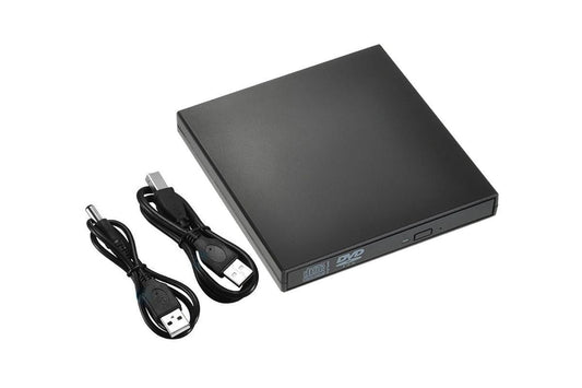 USB 2.0 Slim Protable External CD-RW Drive Writer Player for Laptop Notebook PC Desktop Computer -Black Kemu |Fashion Home Kitchen Beauty
