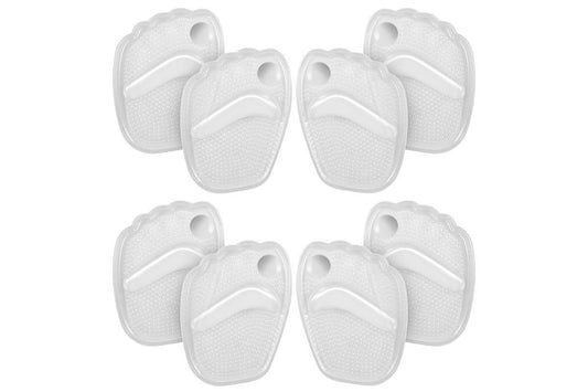 4Pairs Metatarsal Pads Women Ball of Foot Cushions Non-Slip Food Pads Heel Inserts