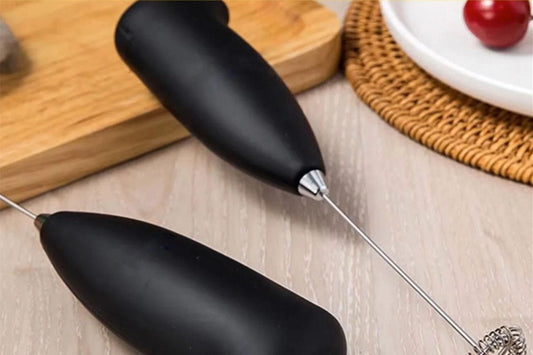 Electric Milk Coffee Foamer Frother Egg Beater Whisk Mixer Blender Kitchen Tool