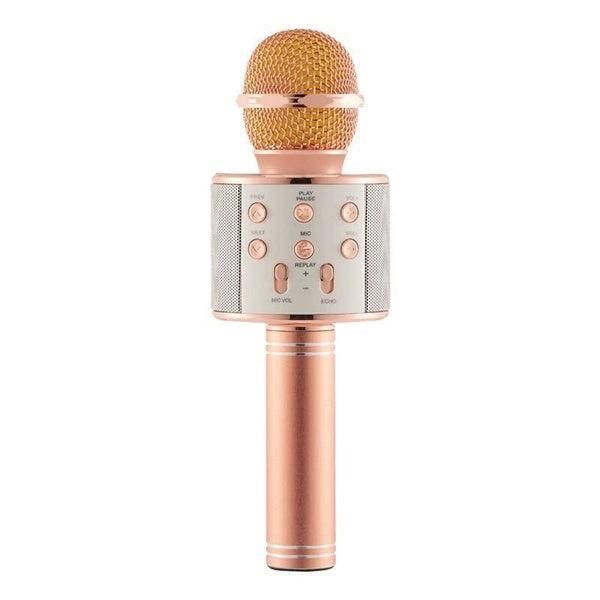 Handheld Wireless Bluetooth Microphone with Speaker for IOS Android Phone Computer 1800mAh Battery Black Kemu |Fashion Home Kitchen Beauty