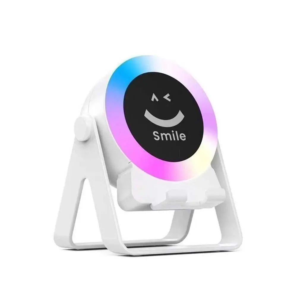 4 in 1 Wireless Induction Speaker Bluetooth Speaker with 360 Adjustable Phone Holder - White Kemu |Fashion Home Kitchen Beauty