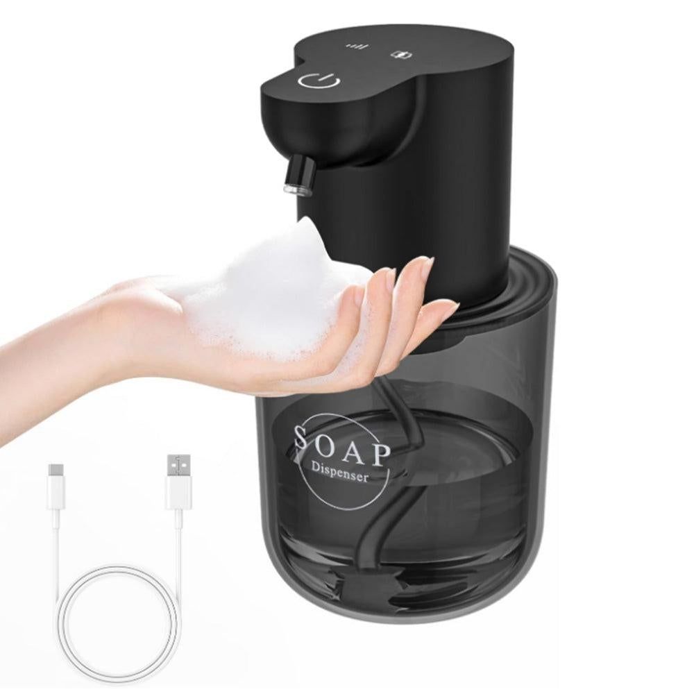 Touchless Automatic Electric Foaming Soap Dispenser 4-Level Adjustable Rechargeable Soap Dispenser White Kemu |Fashion Home Kitchen Beauty