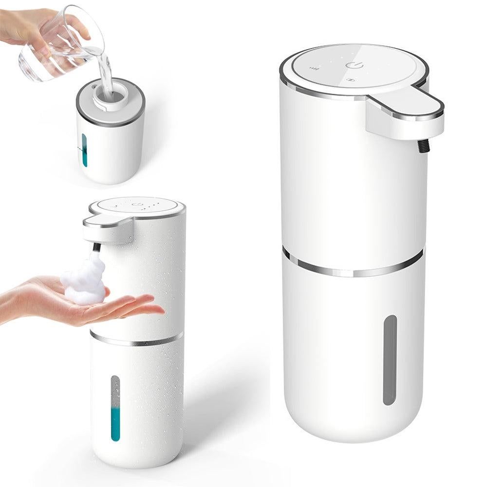 380ML Automatic Soap Dispenser Touchless Adjustable Soap Dispenser Rechargeable Black Kemu |Fashion Home Kitchen Beauty