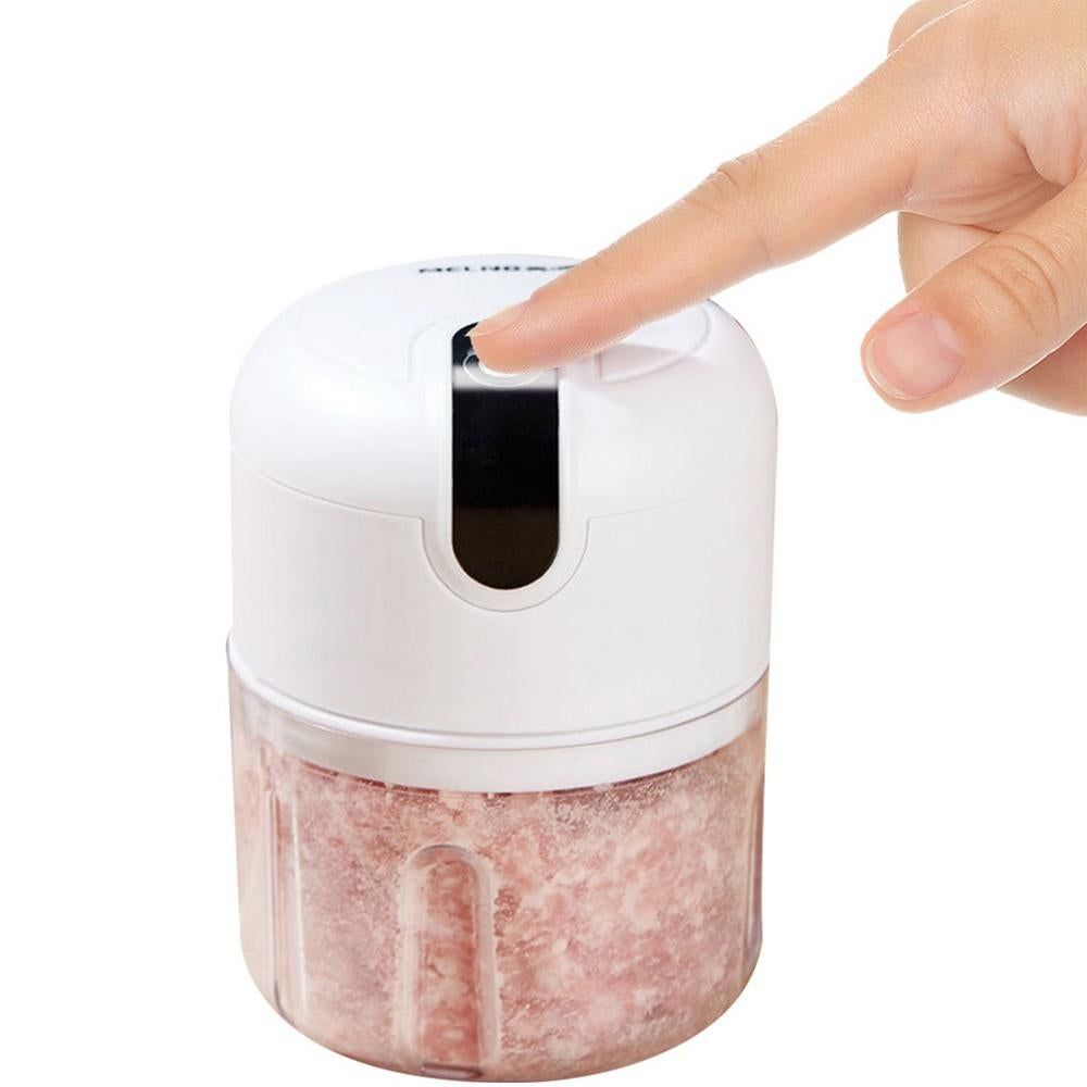 Electric Mini Garlic Chopper Wireless Portable Mini Food Processor Mincer Blender Mixer Kemu |Fashion Home Kitchen Beauty