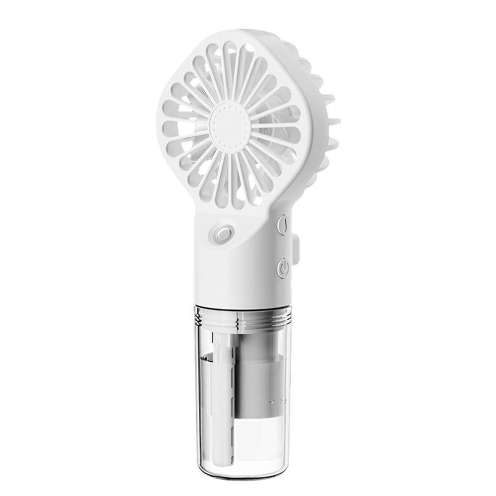 Handheld Misting Fan - Portable Rechargeable Spray Cooling Fan for Home & Office Pink Kemu |Fashion Home Kitchen Beauty
