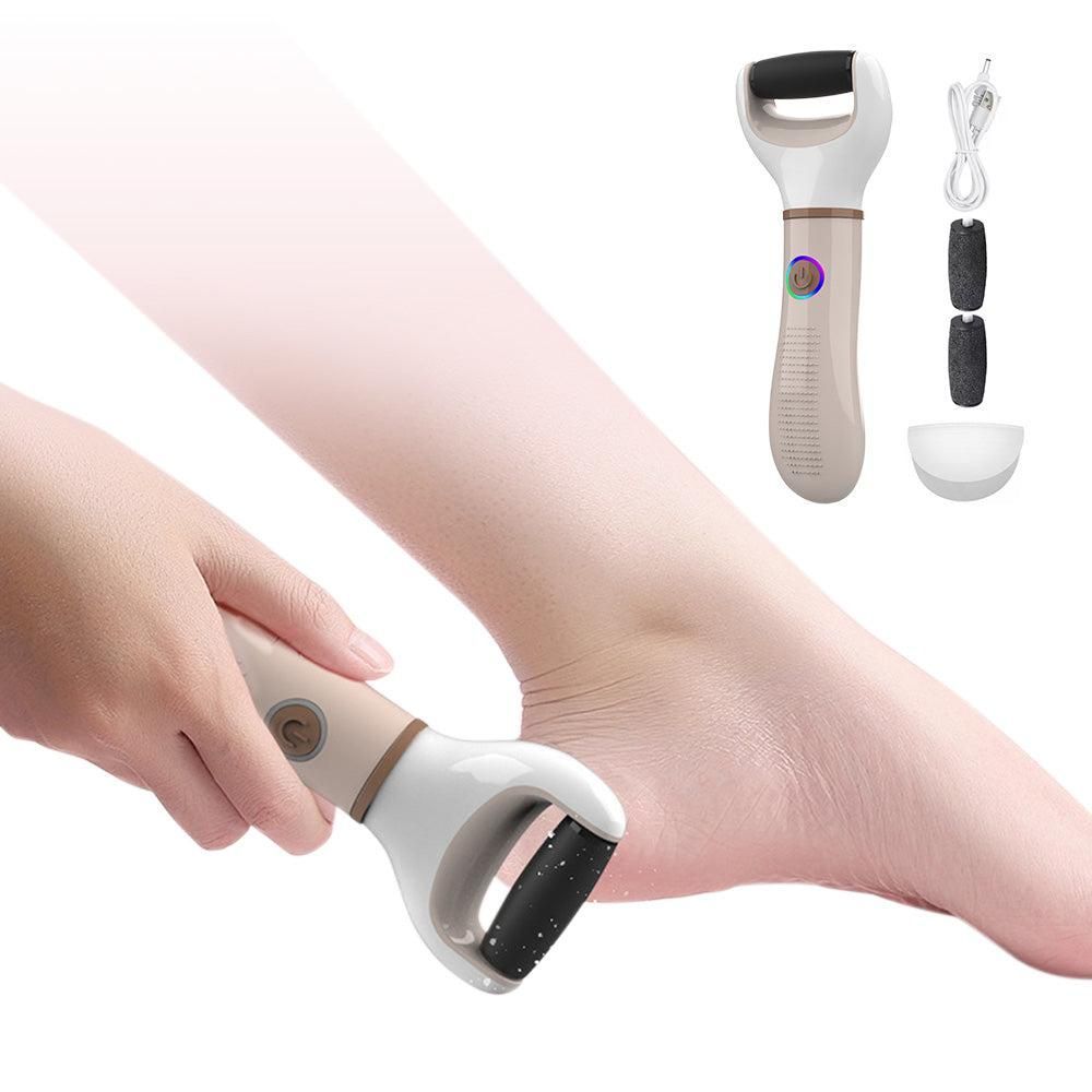 Electric Pedicure Set Foot File Hard Dead Skin Callus Remover Foot Grinder Light Green Kemu |Fashion Home Kitchen Beauty
