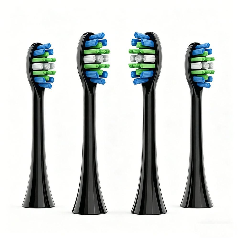 4Pcs Replacement Electric Toothbrush Heads Soft Bristle Compatible with Philips HX Series Kemu |Fashion Home Kitchen Beauty