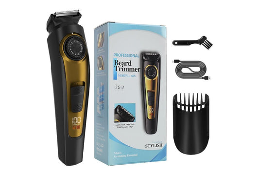 Electric Adjustable Beard Trimmer For Men Grooming Trimmer For Beard Kemu |Fashion Home Kitchen Beauty